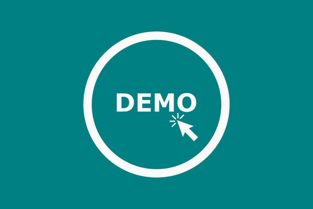 Startbild Demo-Software